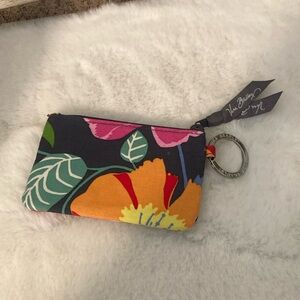 Vera Bradley Card Holder with Key Ring